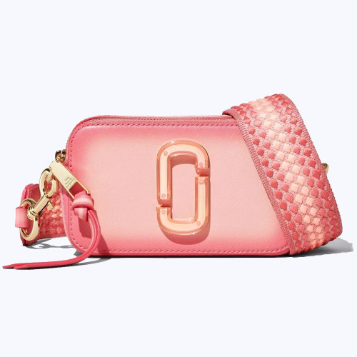 Сумка Marc Jacobs Snapshot Fluoro Edge - Pink