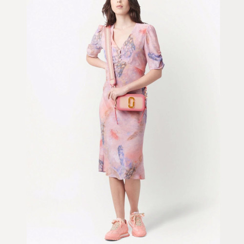 Сумка Marc Jacobs Snapshot Fluoro Edge - Pink