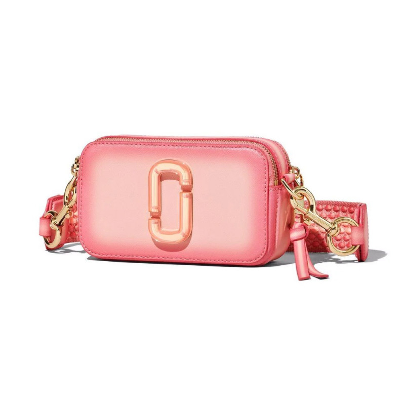 Сумка Marc Jacobs Snapshot Fluoro Edge - Pink