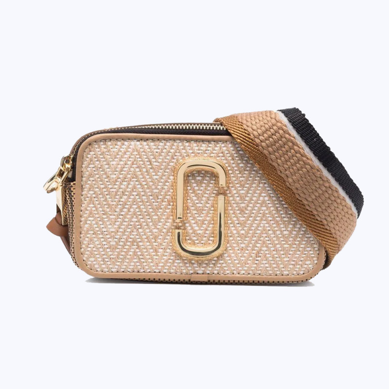 Сумка Marc Jacobs The Mixed Media Snapshot Crossbady - Beige