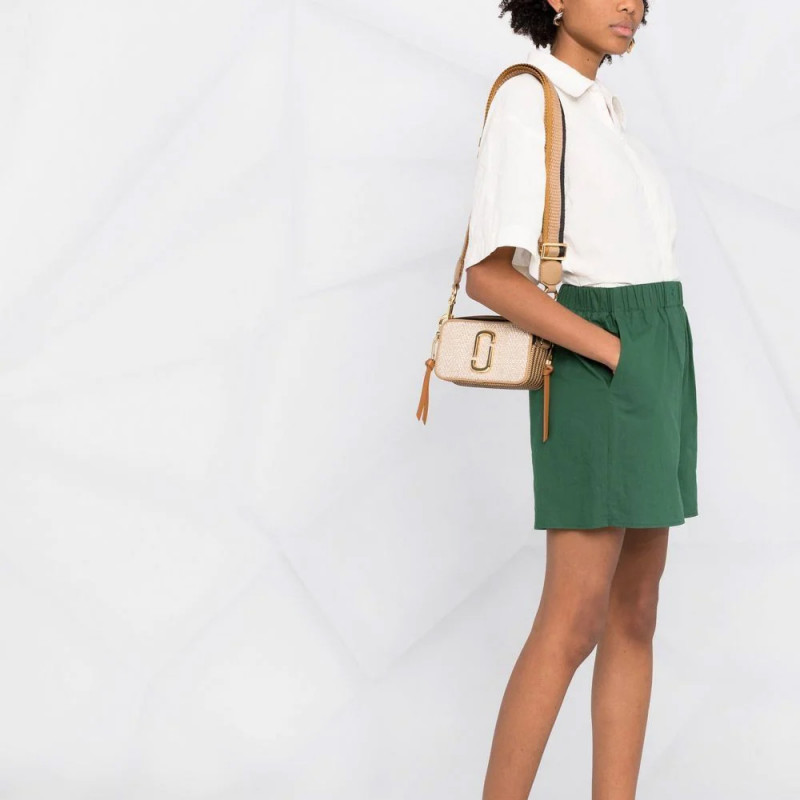 Сумка Marc Jacobs The Mixed Media Snapshot Crossbady - Beige