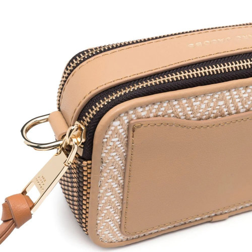 Сумка Marc Jacobs The Mixed Media Snapshot Crossbady - Beige
