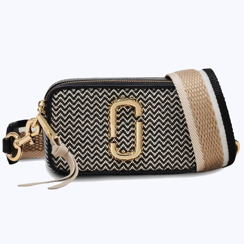 Сумка Marc Jacobs The Mixed Media Snapshot Crossbady - Black