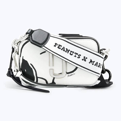 Сумка Marc Jacobs Peanuts X The Snapshot - White New