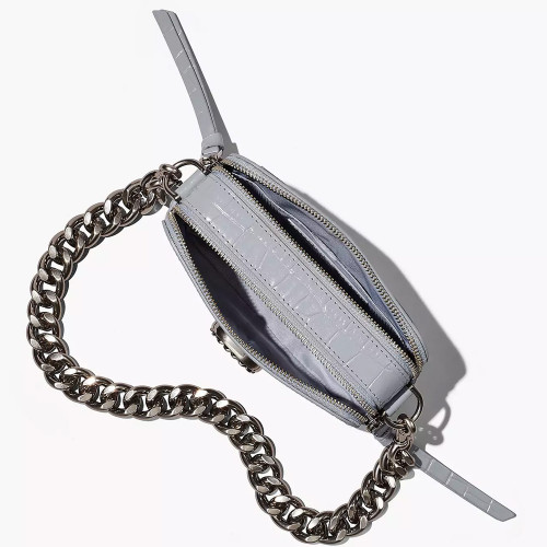 Сумка Marc Jacobs Snapshot The Croc-embossed – Quarry