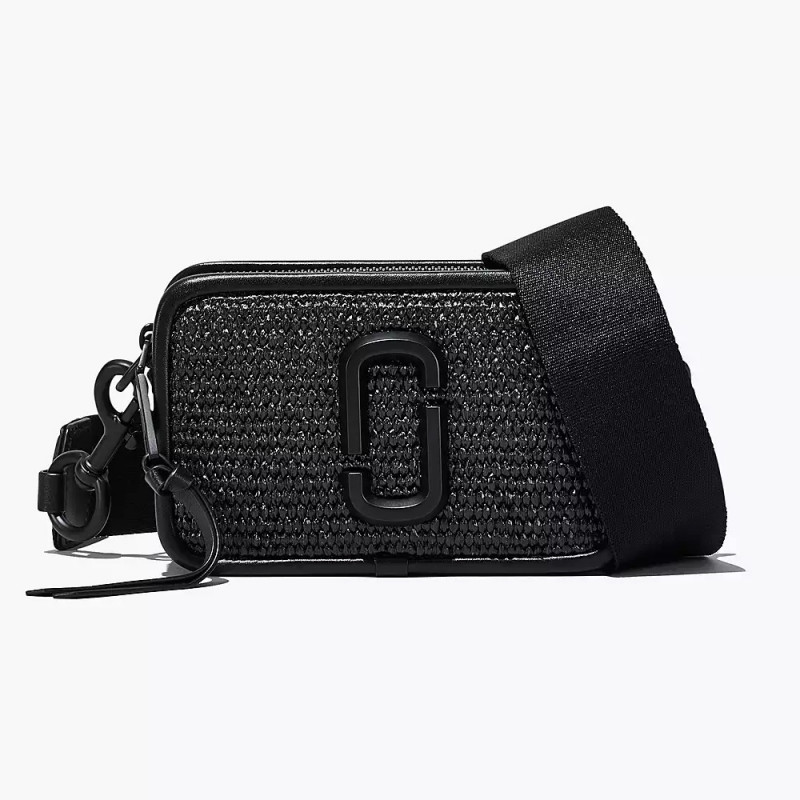 Сумка Marc Jacobs The Woven Snapshot DTM - Black
