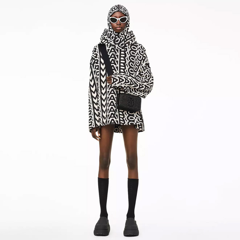 Сумка Marc Jacobs The Woven Snapshot DTM - Black