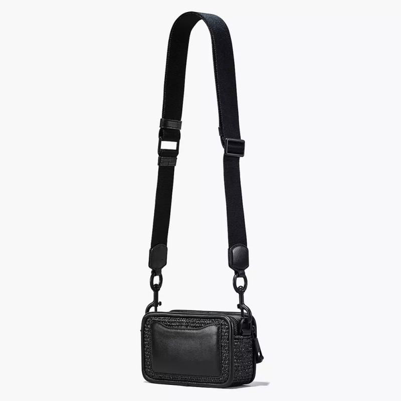 Сумка Marc Jacobs The Woven Snapshot DTM - Black
