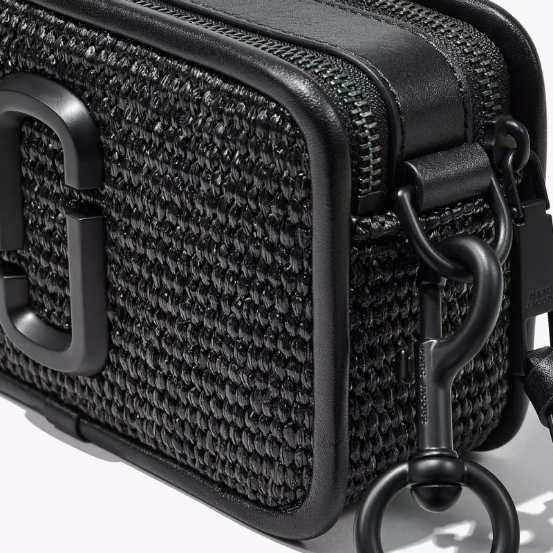 Сумка Marc Jacobs The Woven Snapshot DTM - Black