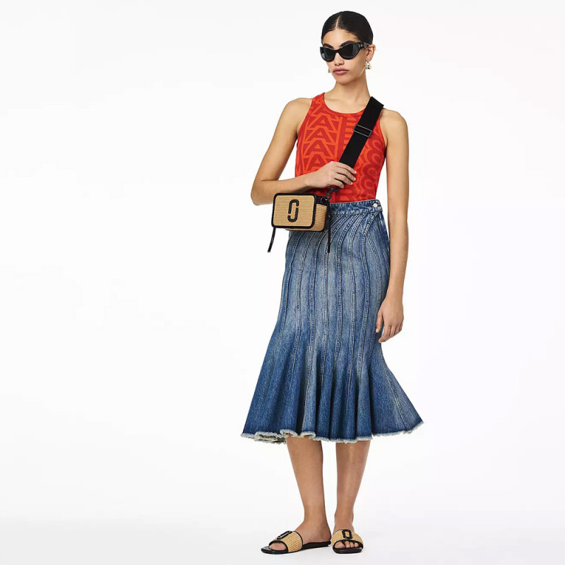 Сумка Marc Jacobs The Woven Snapshot DTM - Beige