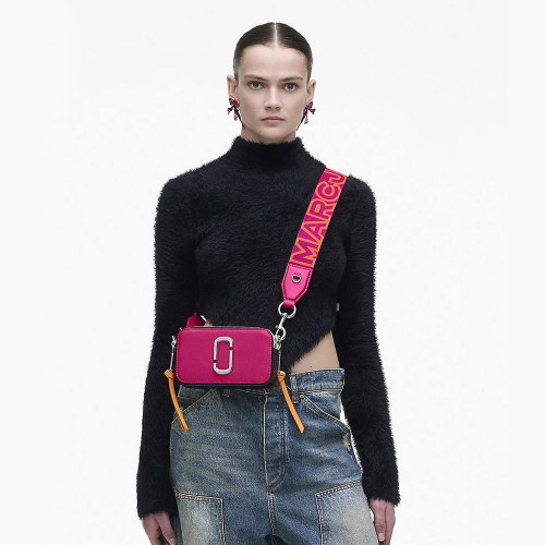 Сумка Marc Jacobs The Snapshot - Hot Pink Multi