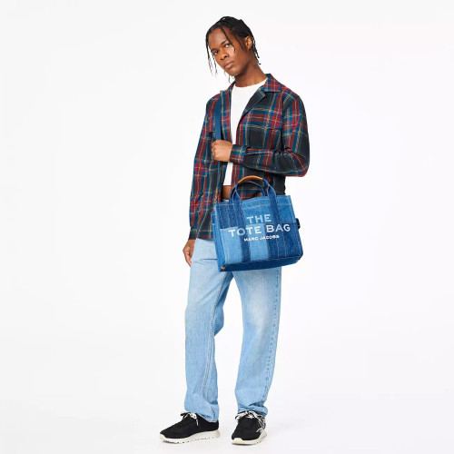 Сумка Marc Jacobs The Denim Medium Tote Bag – Blue