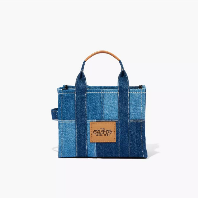 Marc Jacobs The  Denim Small Tote Bag – Blue