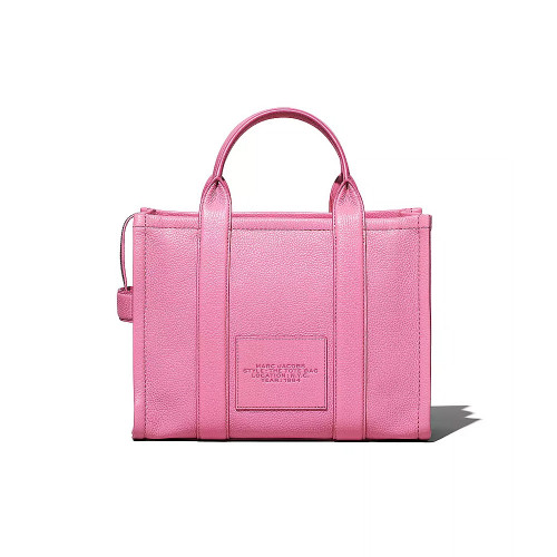 Сумка Marc Jacobs The Leather Medium Tote Bag – Candy Pink