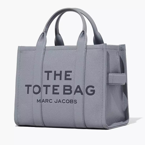 Сумка Marc Jacobs The Leather Medium Tote Bag – Wolf Grey