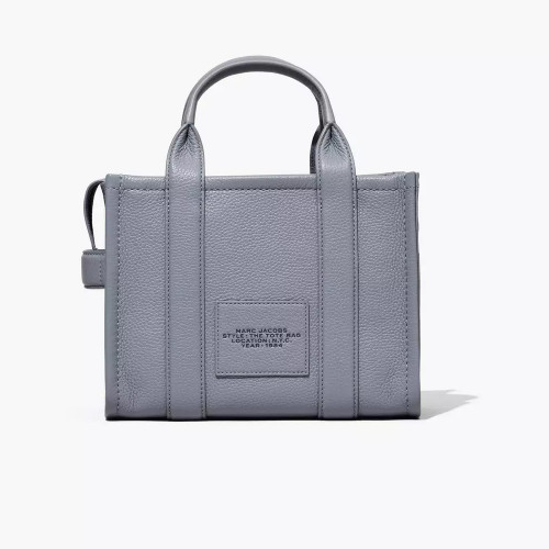  Сумка Marc Jacobs The Leather Small Tote Bag – Wolf Grey