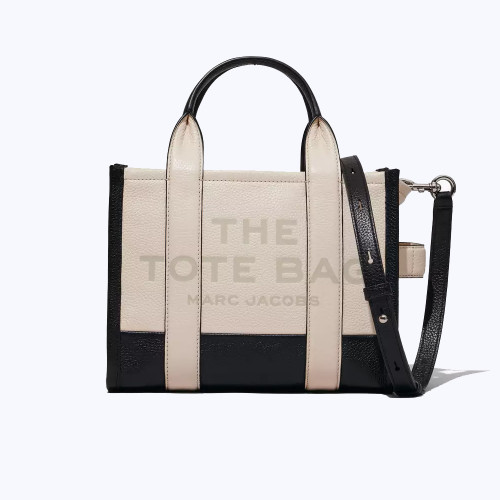  Сумка Marc Jacobs The Colorblock Small Tote Bag Ivory Multi