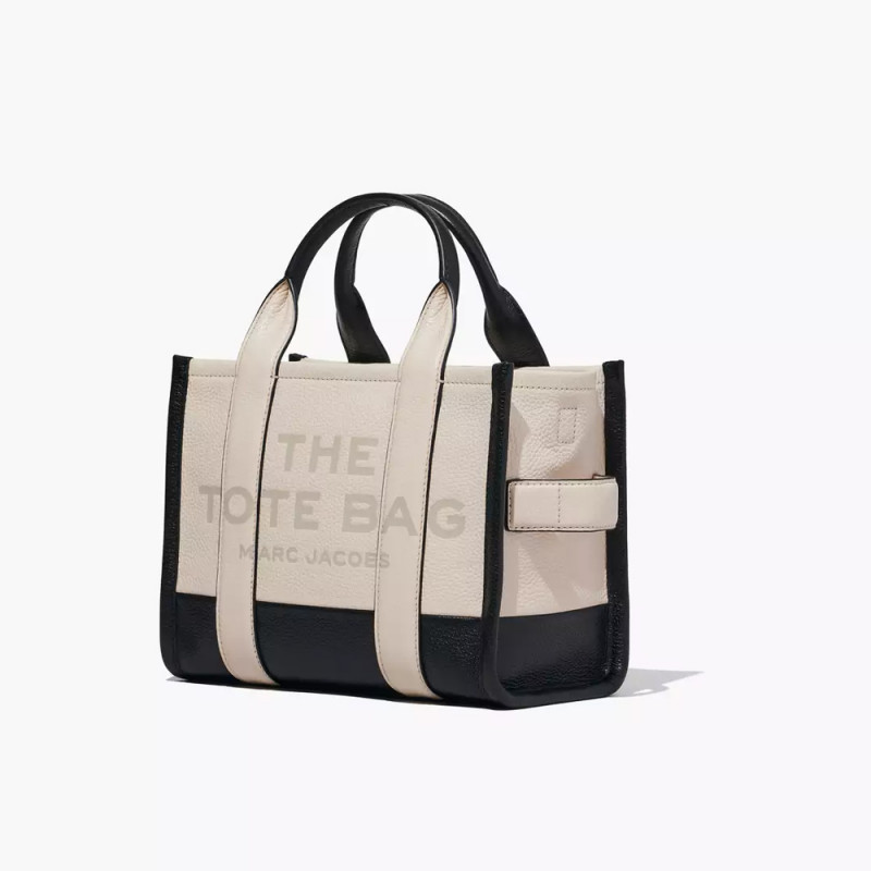 Marc Jacobs The Colorblock Small Tote Bag Ivory Multi