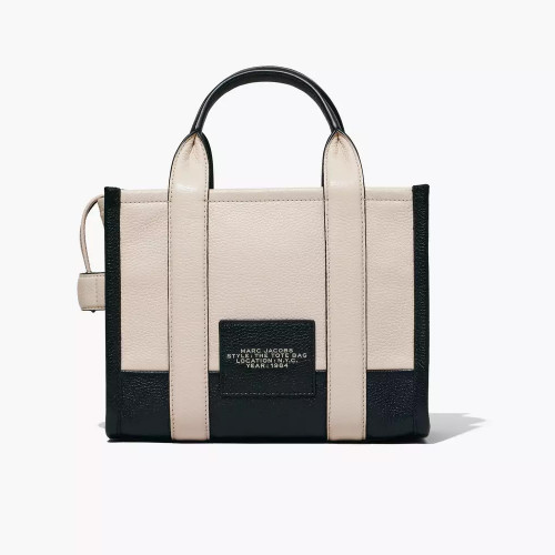  Сумка Marc Jacobs The Colorblock Small Tote Bag Ivory Multi