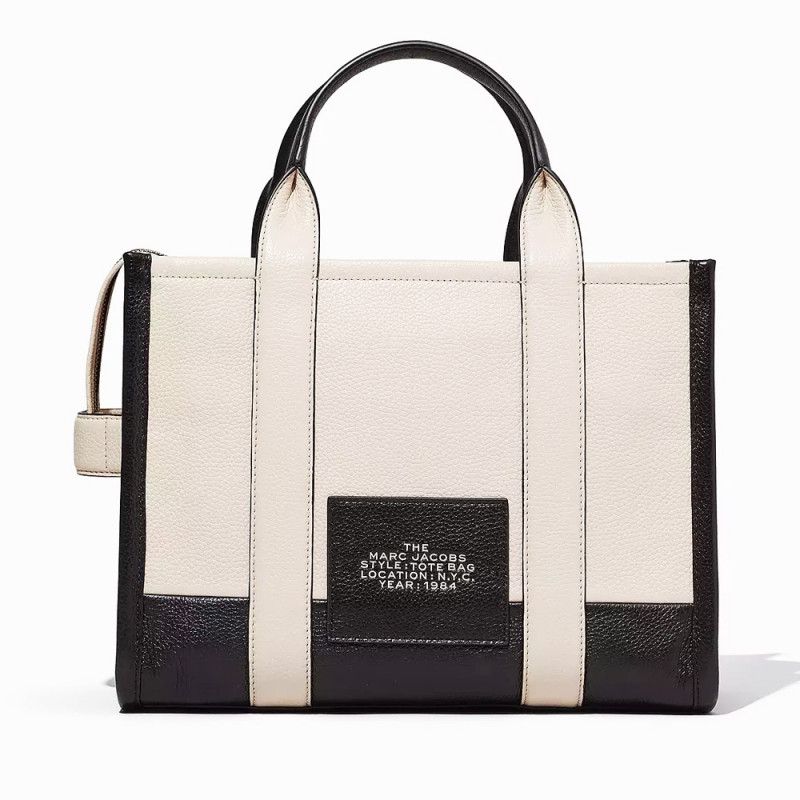 Сумка Marc Jacobs The Leather Colorblock Medium Tote Bag