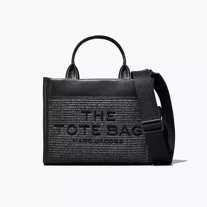 Marc Jacobs The Woven Small Tote Bag - Black