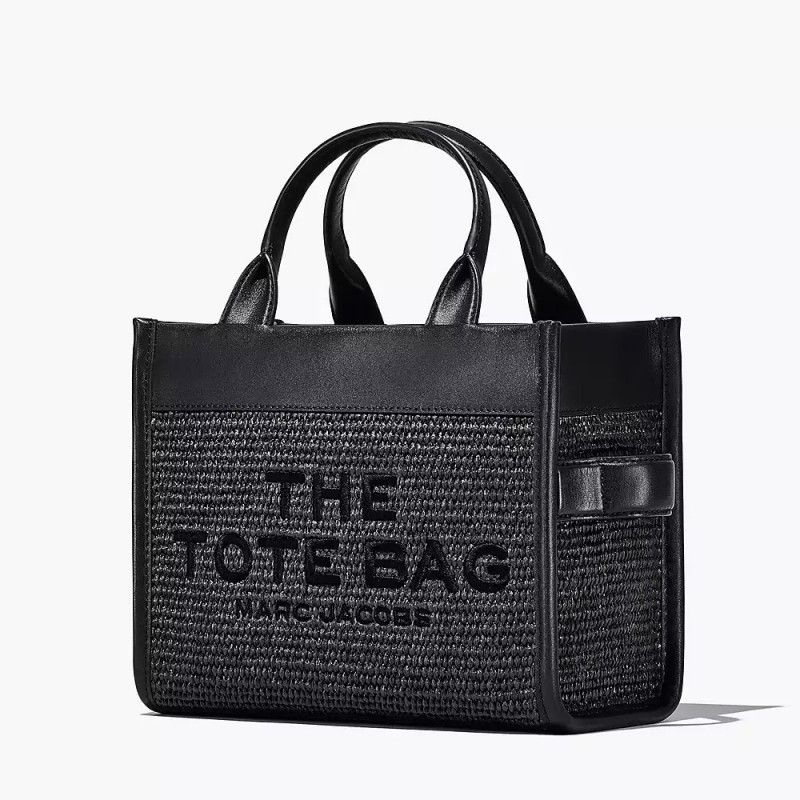 Marc Jacobs The Woven Small Tote Bag - Black