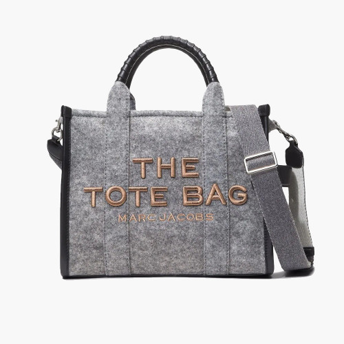 Сумка Marc Jacobs The Felt Flannel Medium Tote Bag - Heather Grey