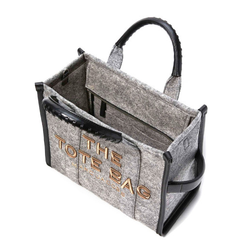 Сумка Marc Jacobs The Felt Flannel Medium Tote Bag - Heather Grey