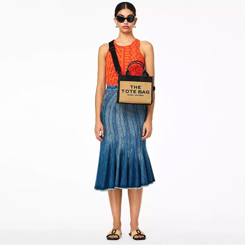 Сумка Marc Jacobs The Woven Small Tote Bag Natural