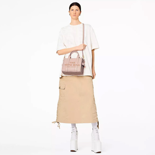  Сумка Marc Jacobs The Leather Small Tote Bag - Rose