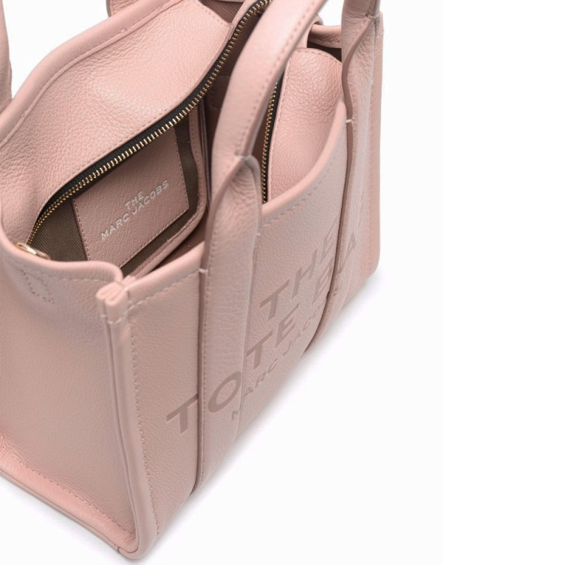 Marc Jacobs The Leather Small Tote Bag - Rose
