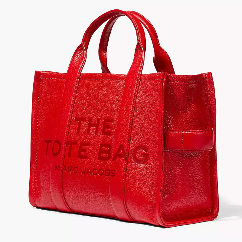 Сумка Marc Jacobs The Leather Medium Tote Bag – True Red
