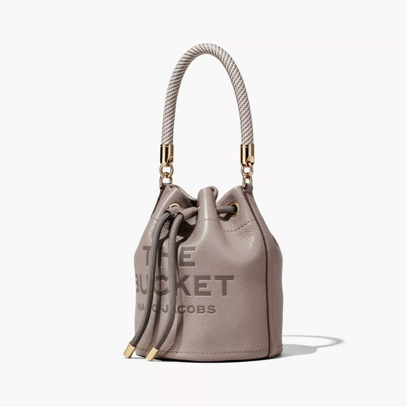 Сумка Marc Jacobs The Leather Mini Bucket Bag - Cement
