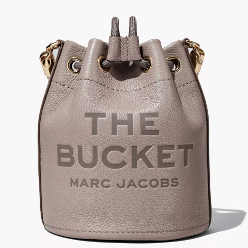 Сумка Marc Jacobs The Leather Mini Bucket Bag - Cement