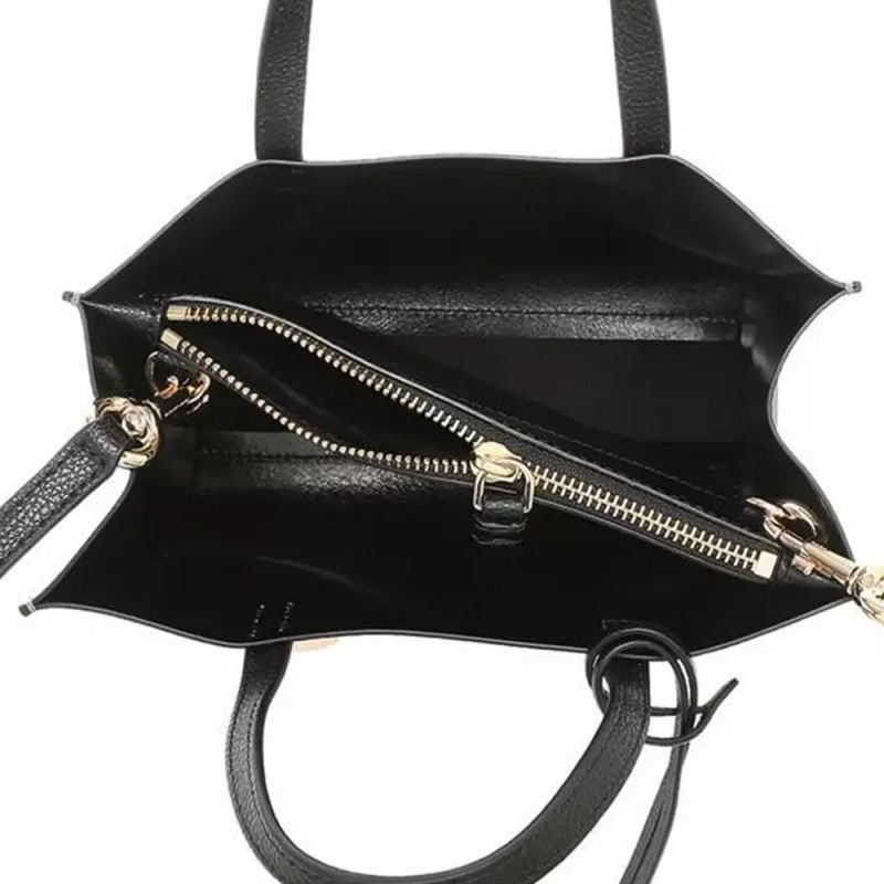 Marc Jacobs The Leather Mini Grind Tote Bag - Black