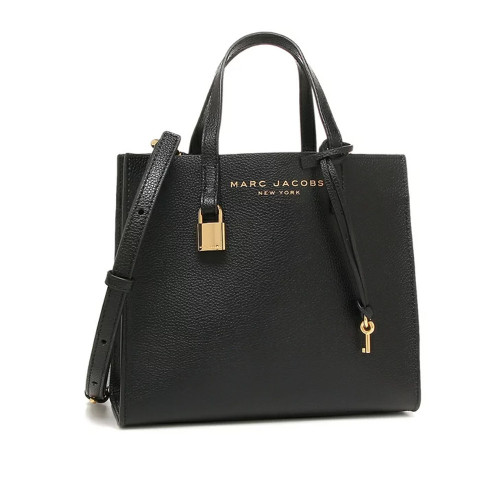 Сумка Marc Jacobs The Leather Mini Grind Tote Bag - Black