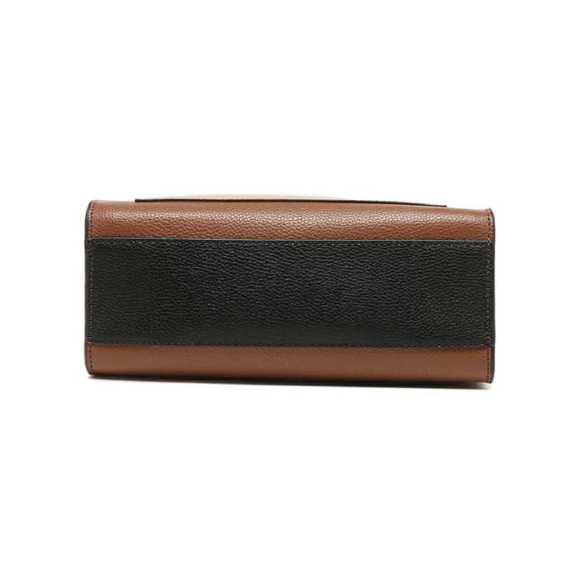 Marc Jacobs The Leather Mini Grind Tote Bag - Chocolate Truffle