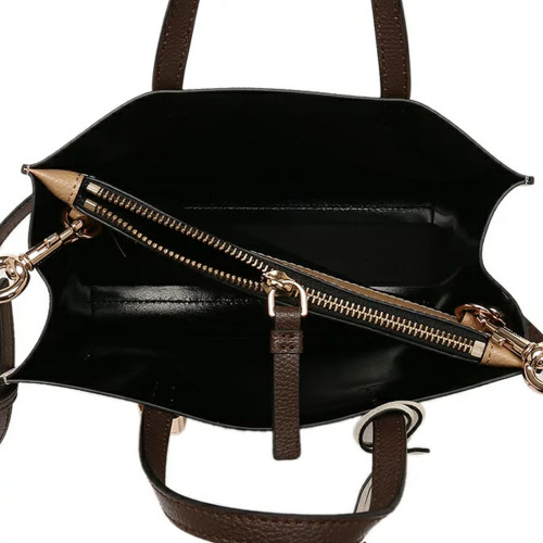 Сумка Marc Jacobs The Leather Mini Grind Tote Bag - Iced Coffee Multi