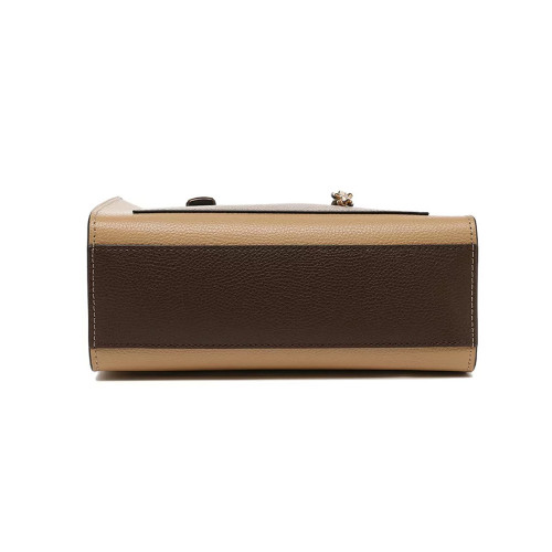 Сумка Marc Jacobs The Leather Mini Grind Tote Bag - Iced Coffee Multi