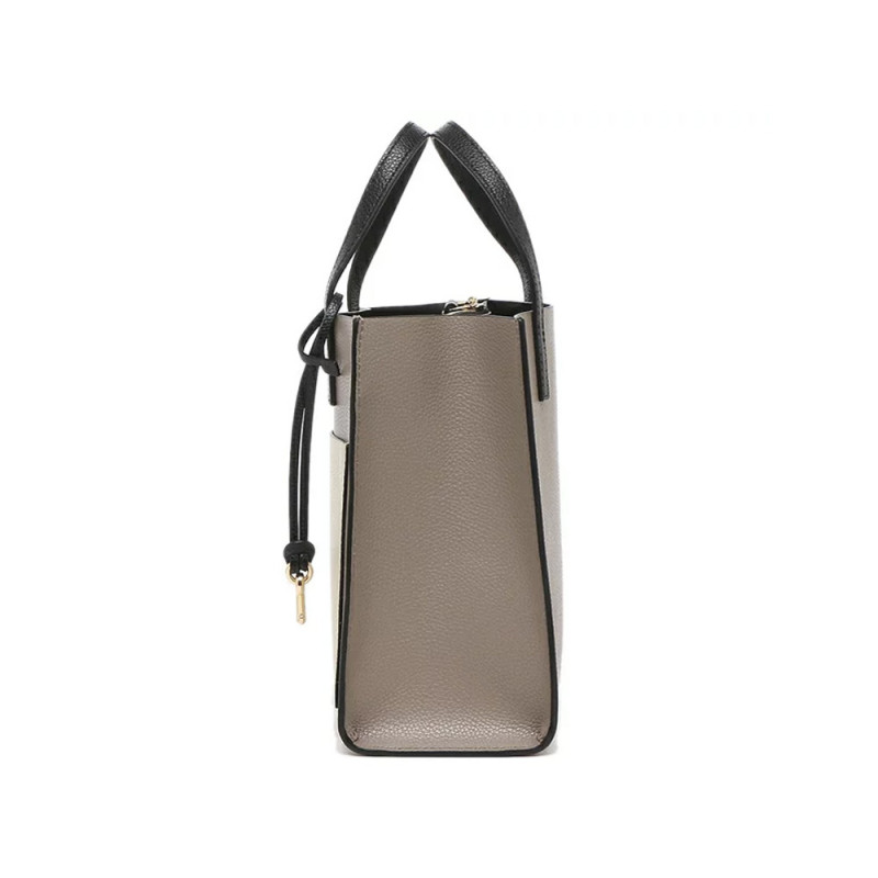 Marc Jacobs The Leather Mini Grind Tote Bag - Loam Soil