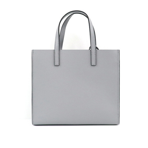 Сумка Marc Jacobs The Leather Mini Grind Tote Bag - Rock Grey