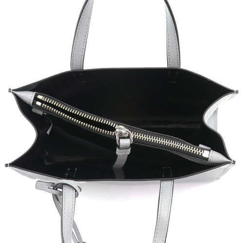 Сумка Marc Jacobs The Leather Mini Grind Tote Bag - Rock Grey