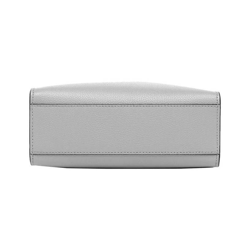 Marc Jacobs The Leather Mini Grind Tote Bag - Rock Grey