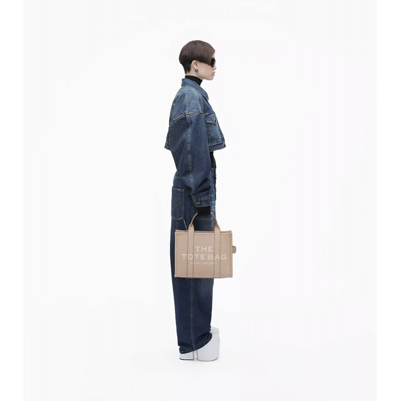 Сумка Marc Jacobs The Leather Medium Tote Bag – Twine