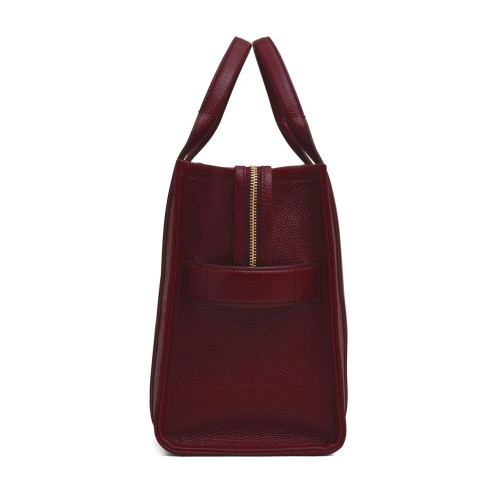 Сумка Marc Jacobs The Leather Medium Tote Bag – Cherry