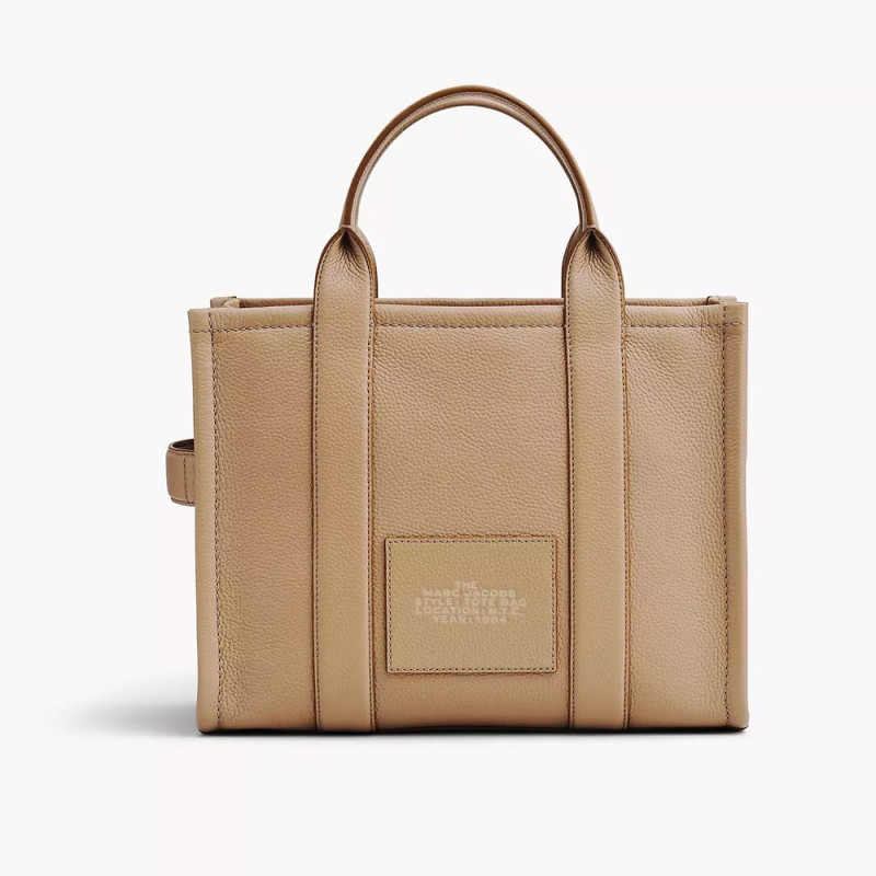 Сумка Marc Jacobs The Leather Medium Tote Bag – Camel