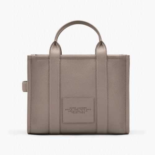 Сумка Marc Jacobs The Leather Medium Tote Bag – Cement