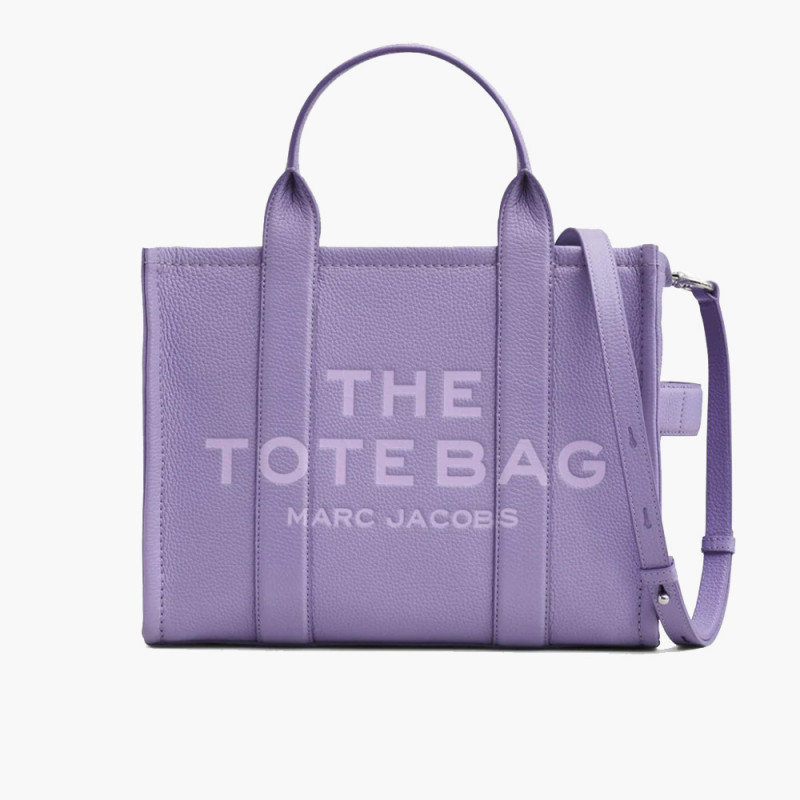 Сумка Marc Jacobs The Leather Medium Tote Bag – Lavender
