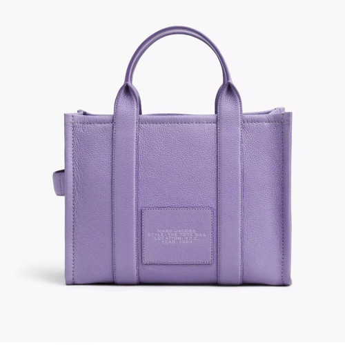 Сумка Marc Jacobs The Leather Medium Tote Bag – Lavender