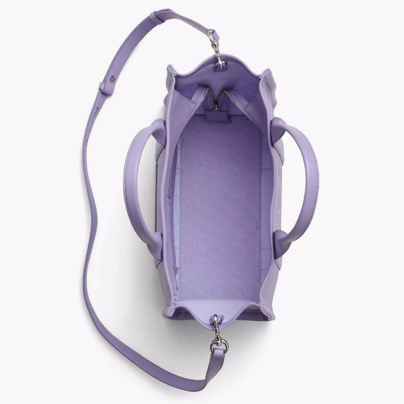 Сумка Marc Jacobs The Leather Medium Tote Bag – Lavender